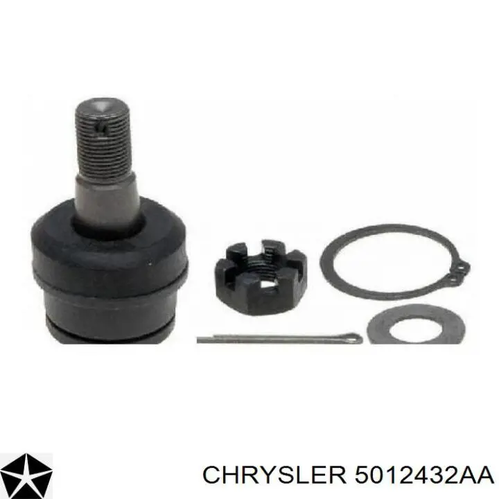 5012432AA Chrysler cojinete de bolas inferior + superior, juego