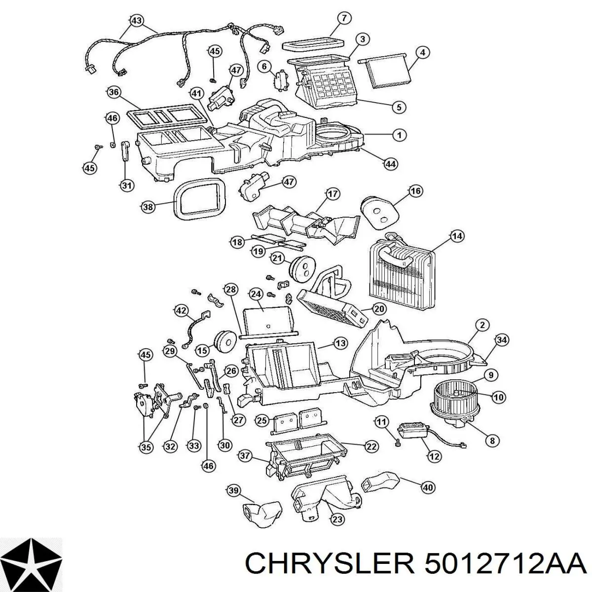 5012712AA Chrysler