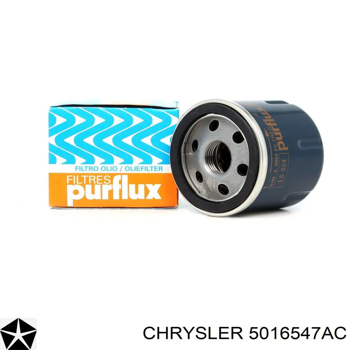 5016547AC Chrysler filtro de aceite