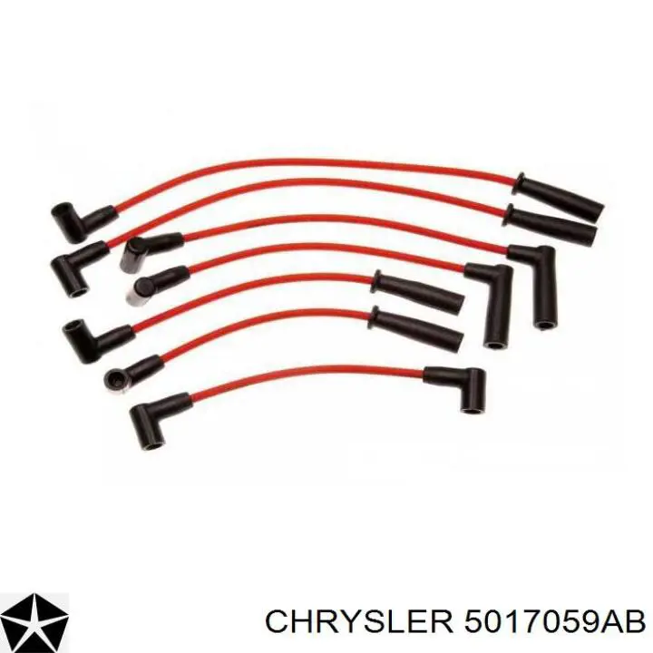 5017059AB Chrysler juego de cables de encendido