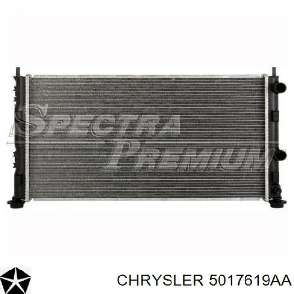 5017619AA Chrysler radiador