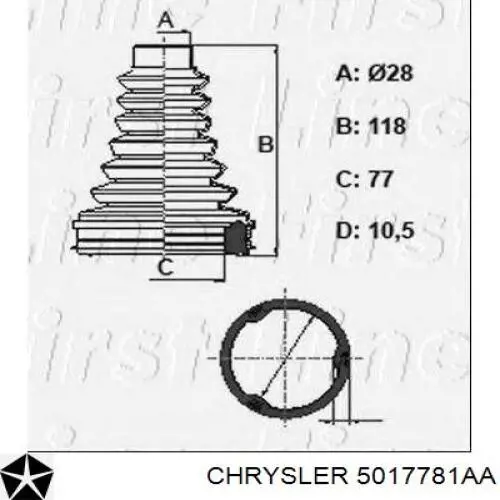 5017781AA Chrysler