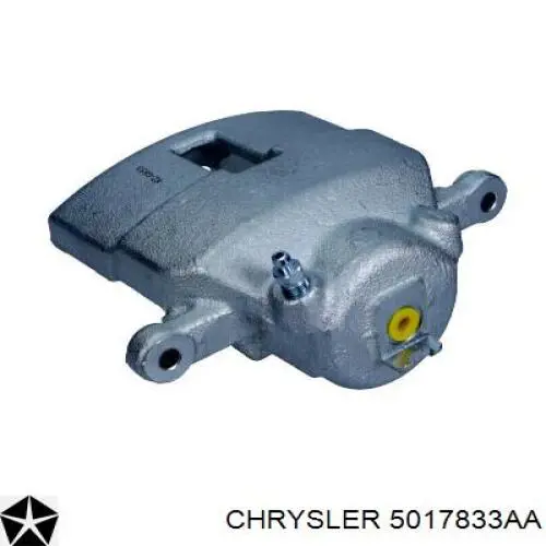 5017833AA Chrysler pinza de freno delantera izquierda