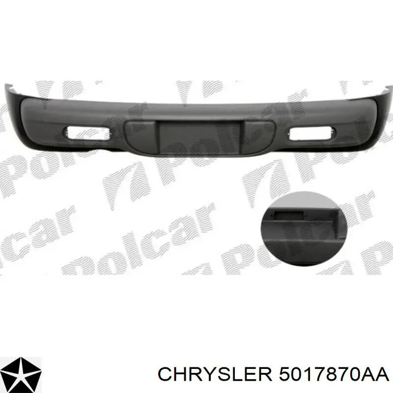 Paragolpes Chrysler 05017871AA precio, desde 102,75 USD