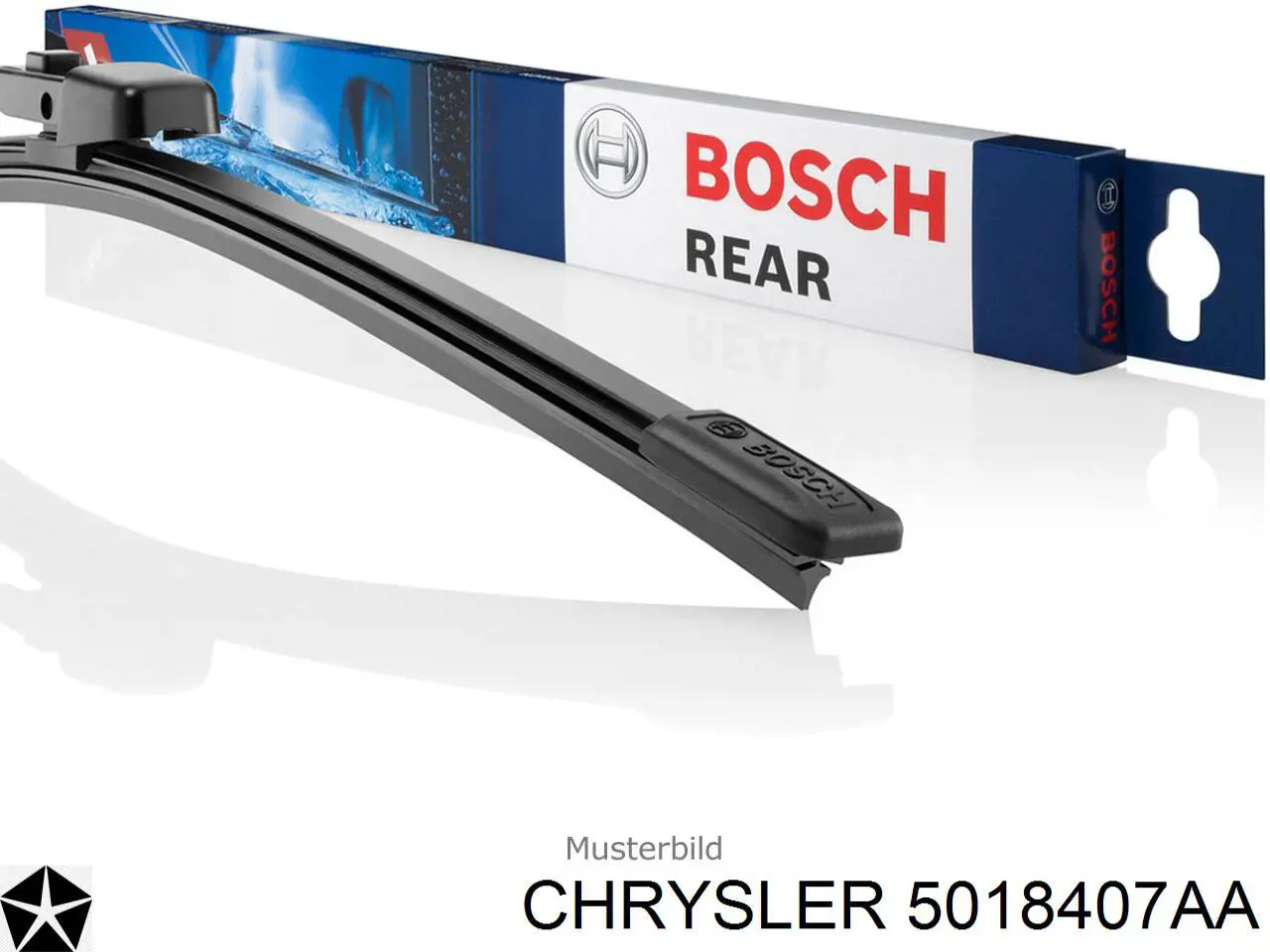 Escobilla del limpiaparabrisas del lado del pasajero Chrysler 5018407AA precio, desde 3,91 EUR