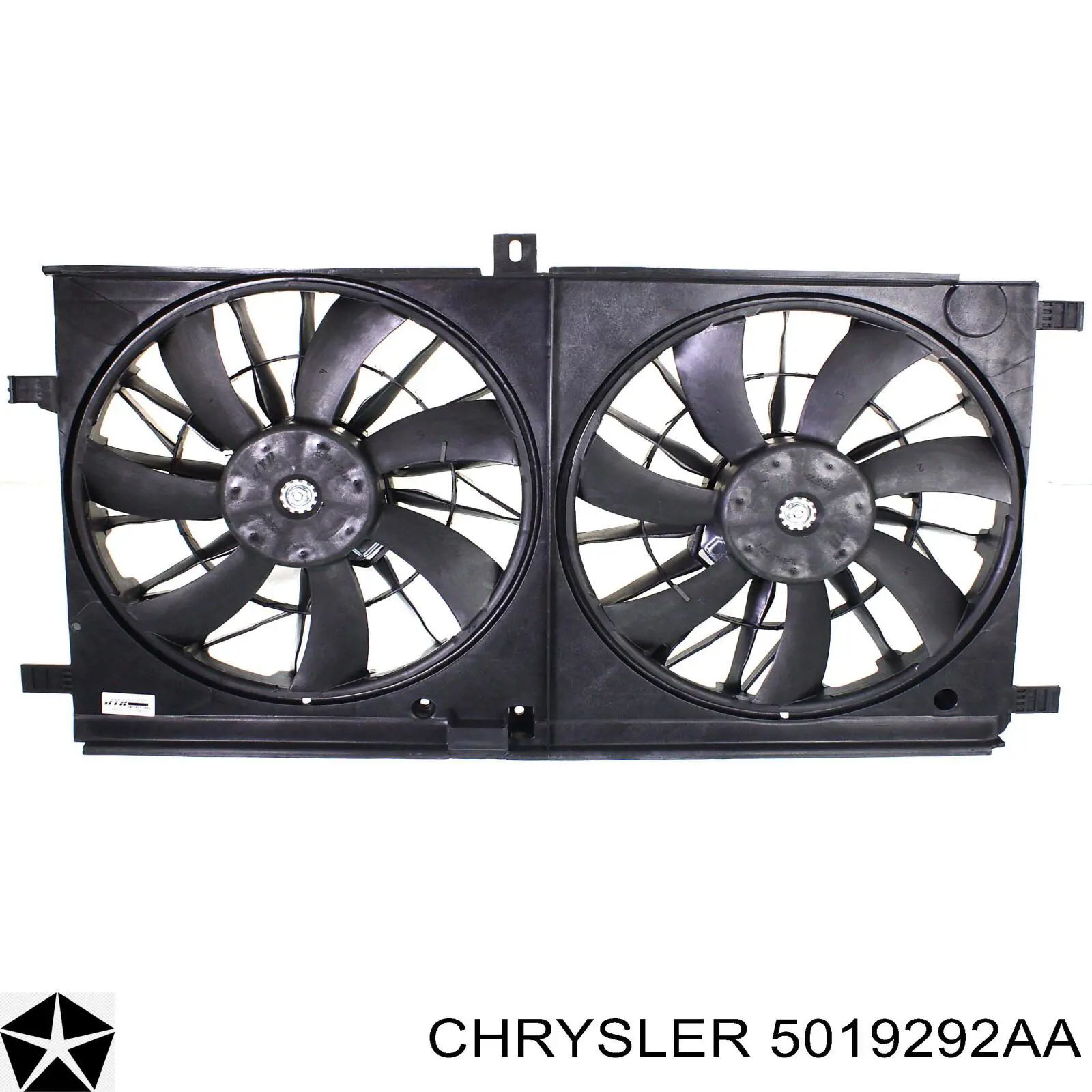 Rodete ventilador, refrigeración de motor derecho para Chrysler Sebring (JR)