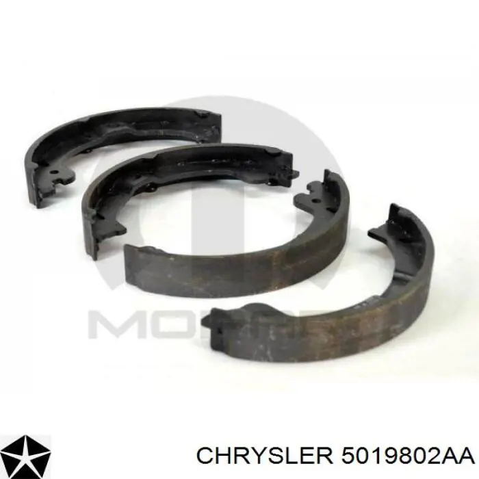Zapatas de freno de mano Chrysler 5019802AA precio, desde 34,66 EUR