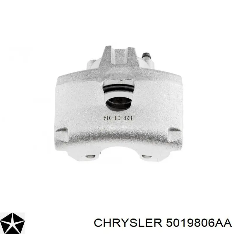 Pinza de freno delantera izquierda 5019806AA Chrysler