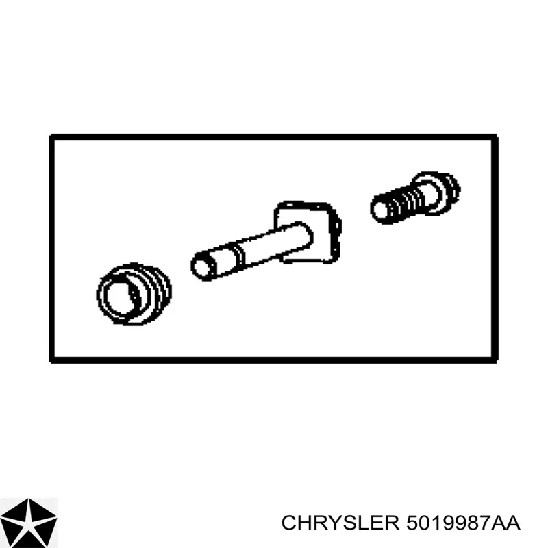 Kit de reparación, pinza de freno delantero Chrysler 5019987AA precio, desde 150,49 EUR