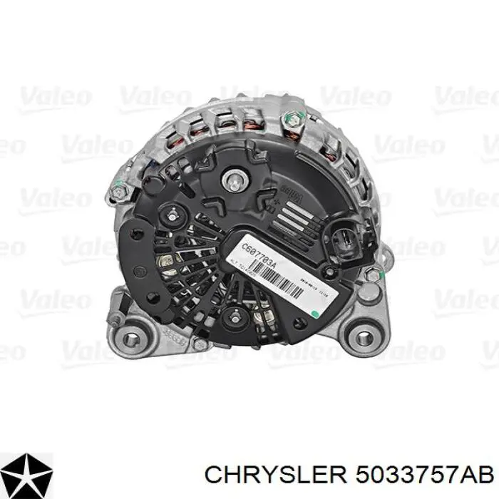Alternador del motor Chrysler 5033757AB precio, desde 90,02 EUR