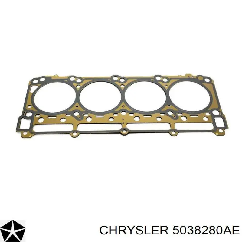 5038280AE Chrysler junta de culata derecha