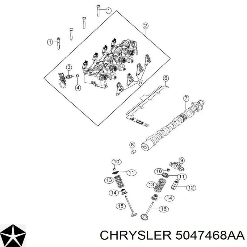 05047468AA Fiat/Alfa/Lancia