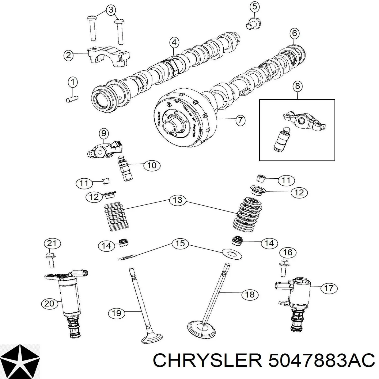 5047883AC Chrysler