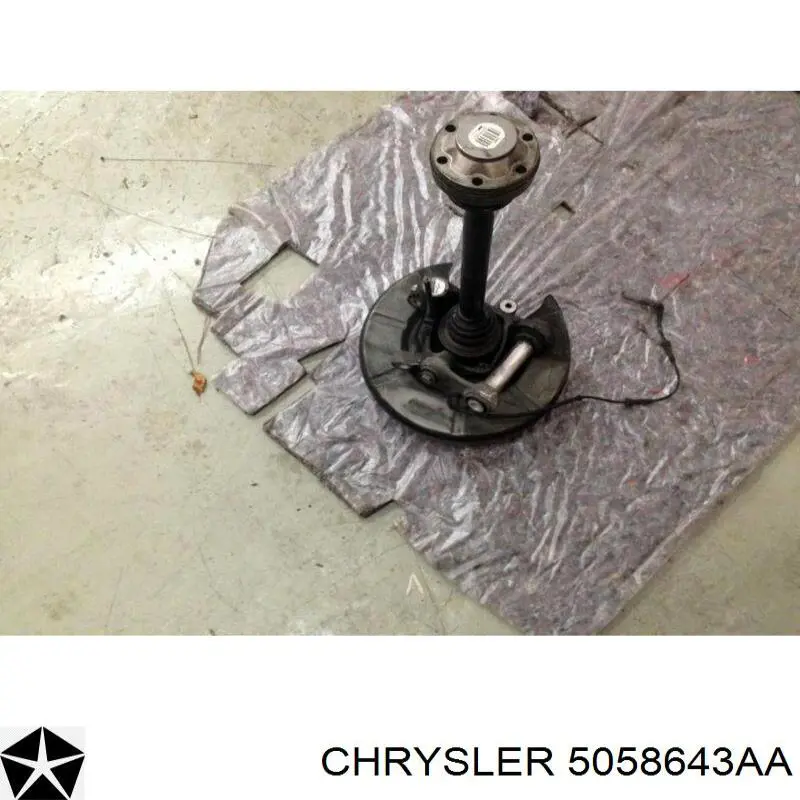 5058643AA Chrysler rejilla de ventilacion