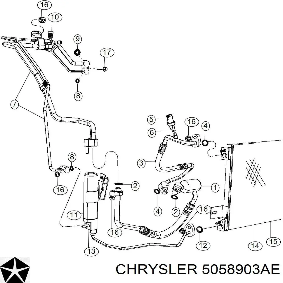 5058903AE Chrysler