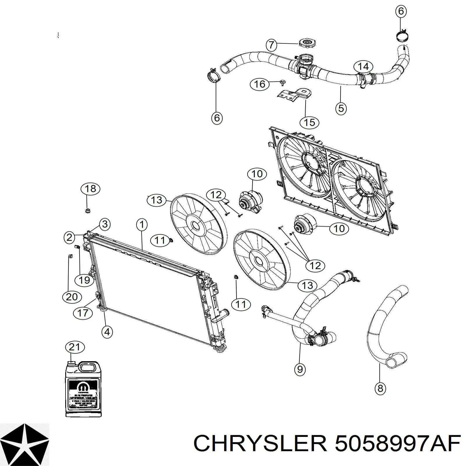 5058997AF Chrysler