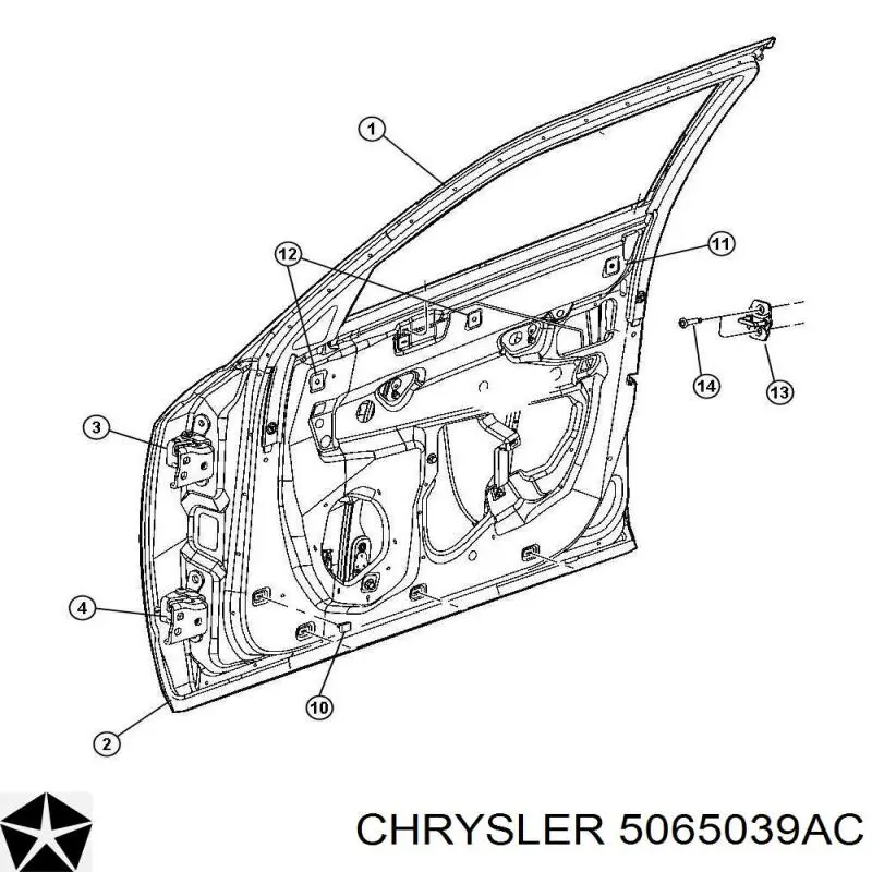 4575749AA Chrysler