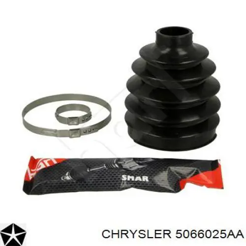 5066025AA Chrysler fuelle, árbol de transmisión delantero exterior