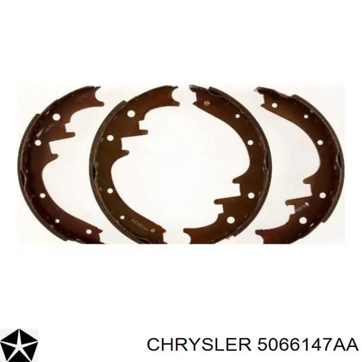 Zapatas de freno de tambor traseras Chrysler 5066147AA precio, desde 54,18 EUR