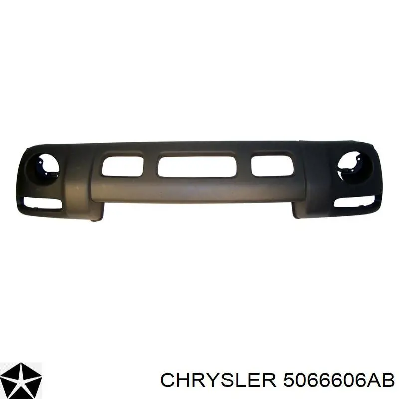 5066606AB Chrysler parachoques delantero