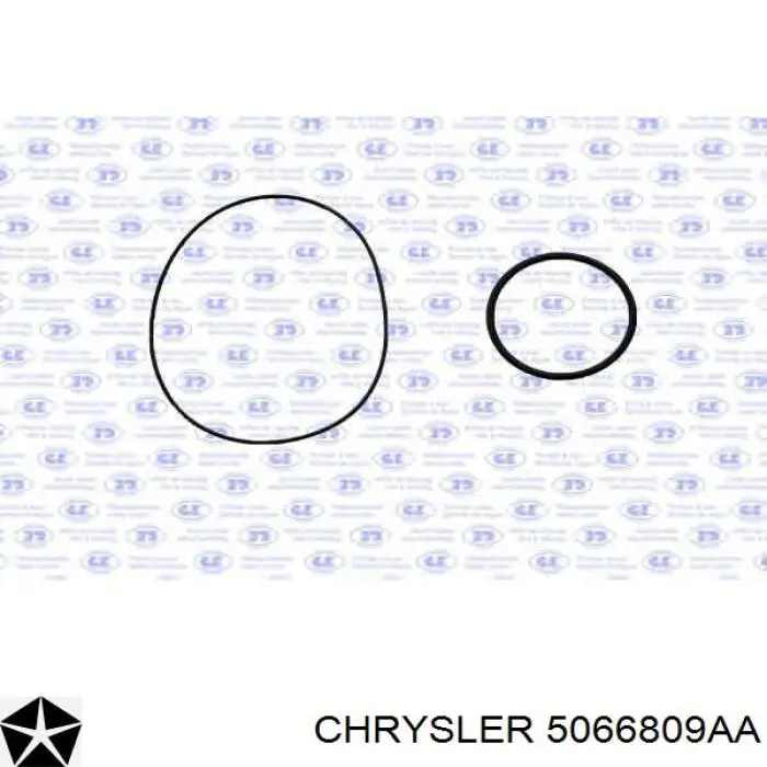 5066809AA Chrysler Bomba refrigerante coche
