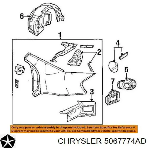 5067774AD Chrysler