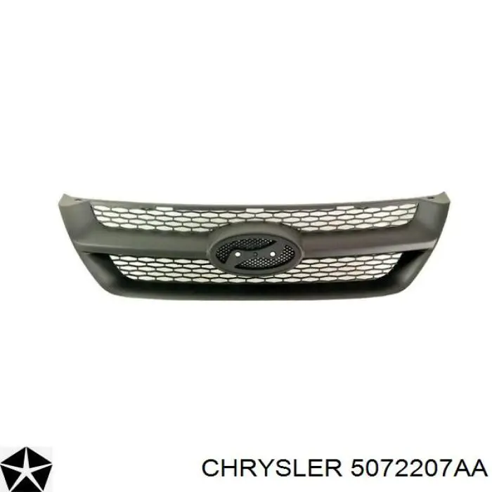 5072207AA Chrysler panal de radiador