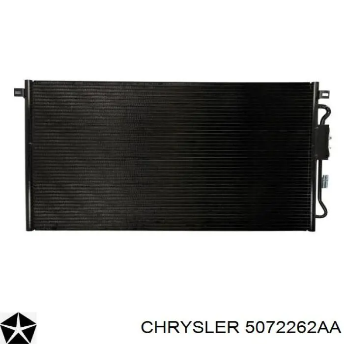 5072262AA Chrysler condensador aire acondicionado