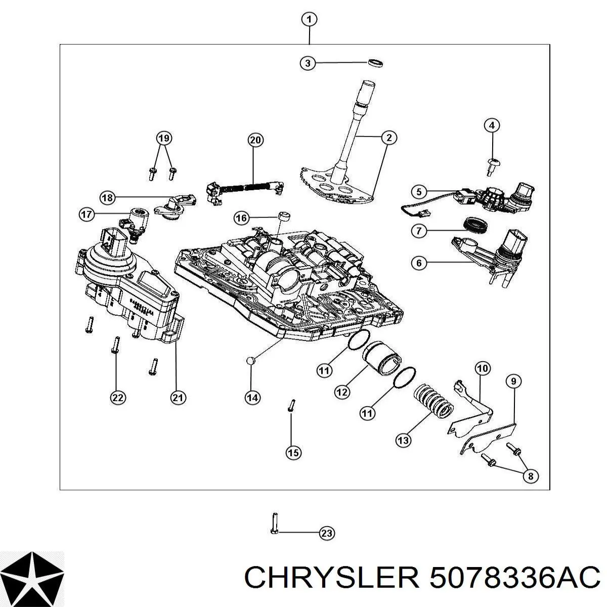 05078336AA Mitsubishi