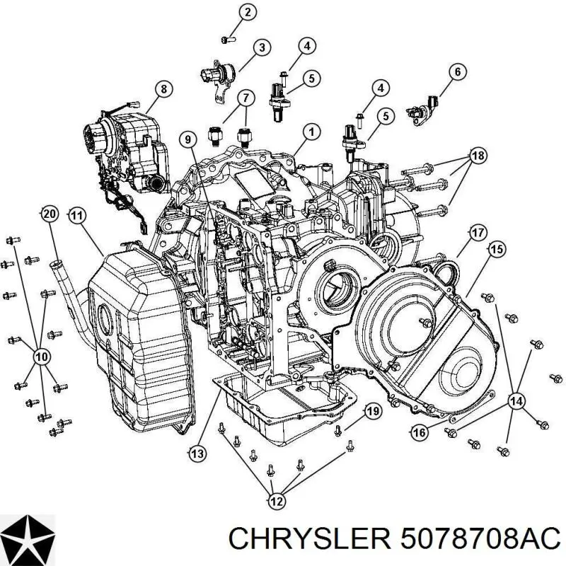 5078708AC Chrysler