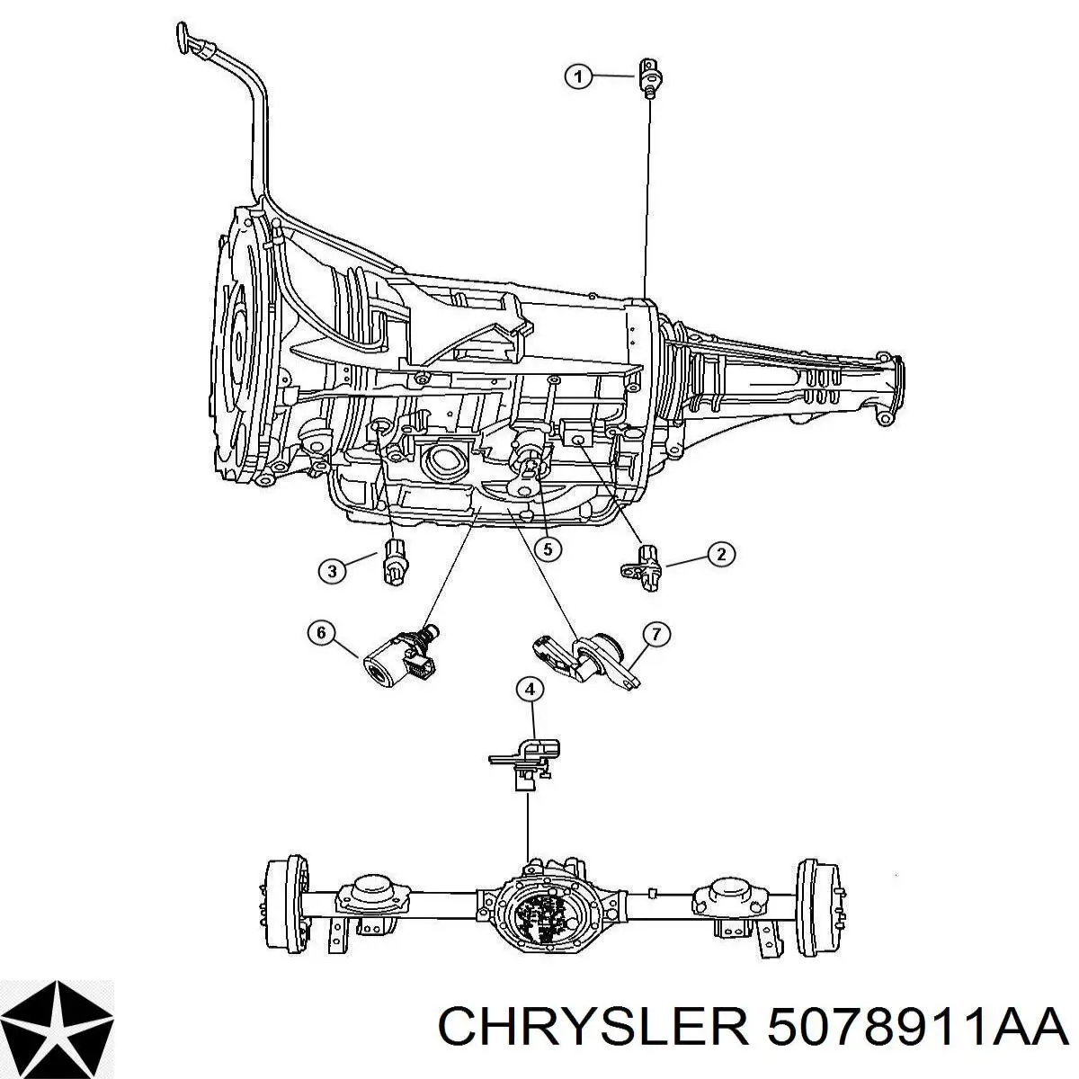  5078911AA Chrysler