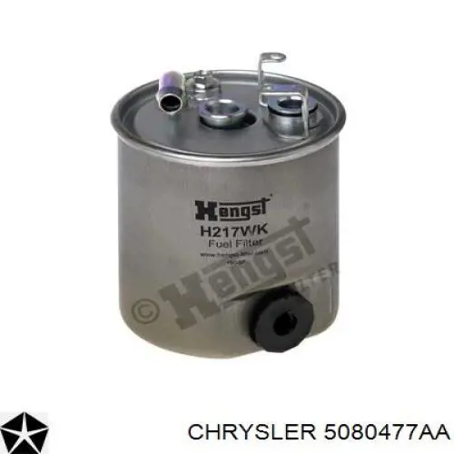 Filtro combustible Chrysler 5080477AA precio, desde 26,19 EUR