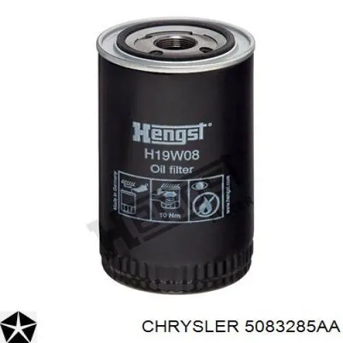 5083285AA Chrysler filtro de aceite