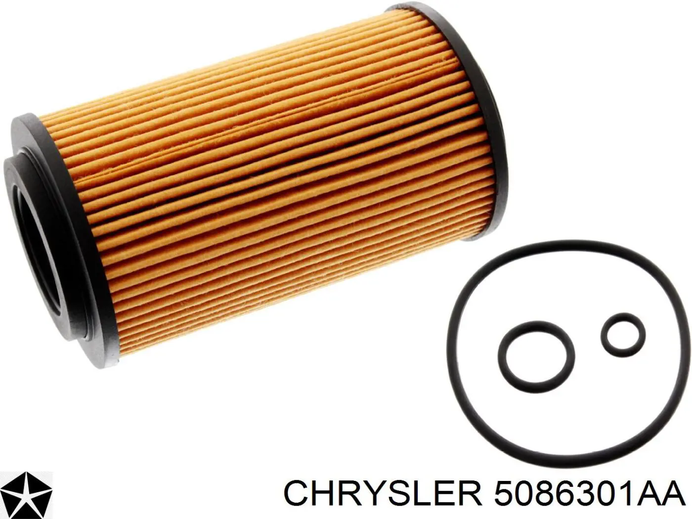 Filtro de aceite Chrysler 5086301AA precio, desde 3,46 EUR
