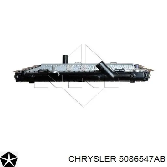 5086547AB Chrysler radiador