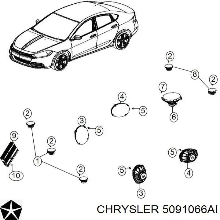 K05091066AI Fiat/Alfa/Lancia