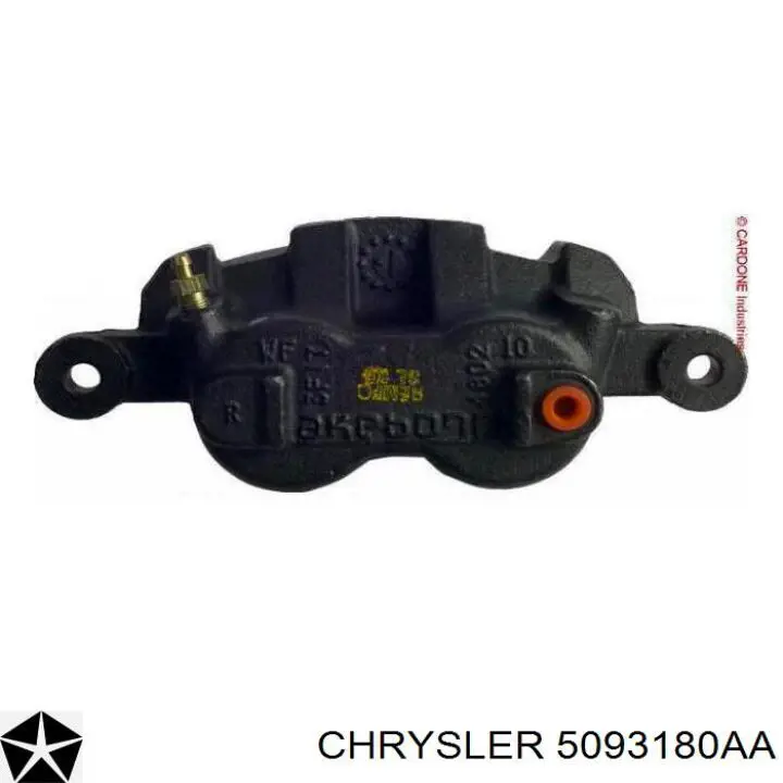 5093180AA Chrysler pinza de freno delantera derecha