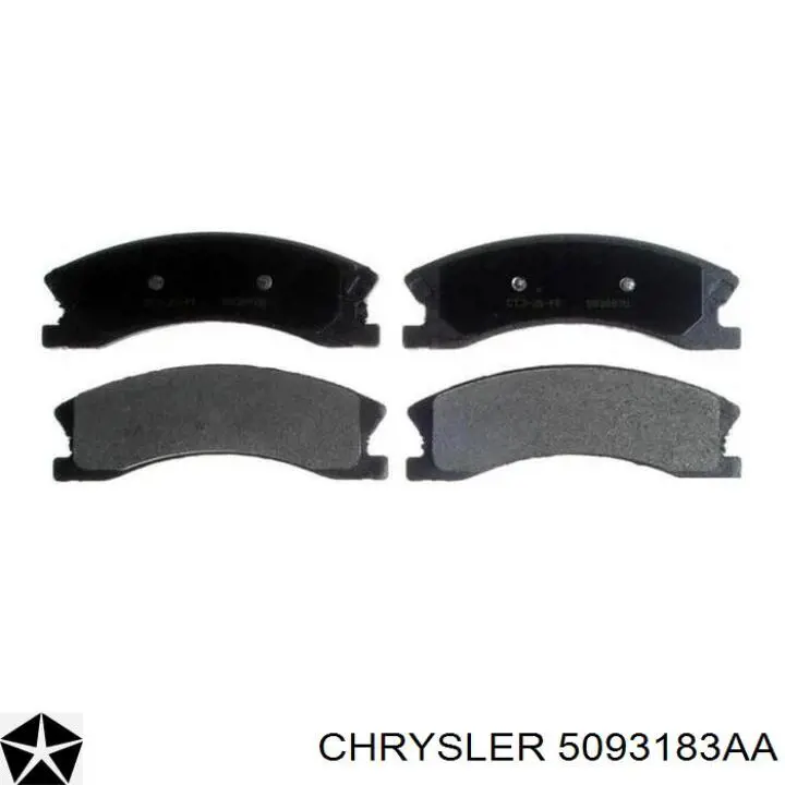 Comprar 5093183AA Chrysler Pastillas delanteras de freno