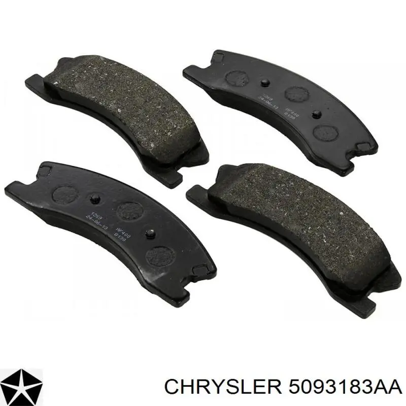 Pastillas freno delanteras Chrysler 5093183AA precio, desde 33,91 EUR
