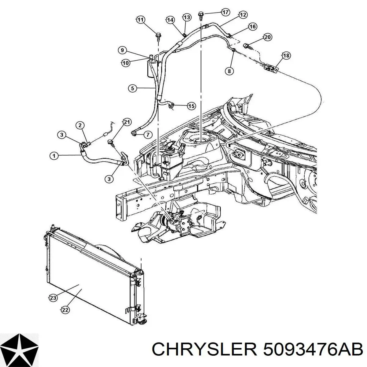 5093476AB Chrysler