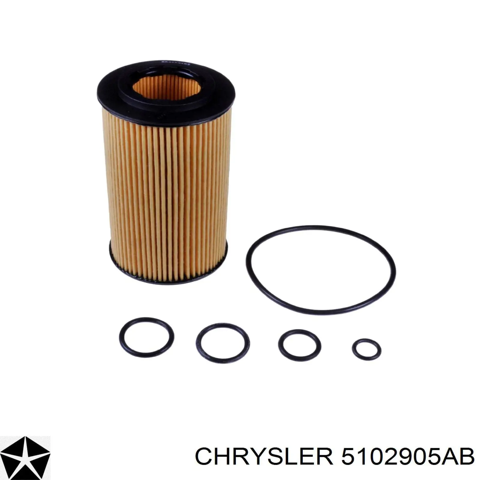 5102905AB Chrysler filtro de aceite