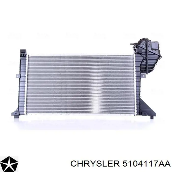 5104117AA Chrysler radiador refrigeración del motor