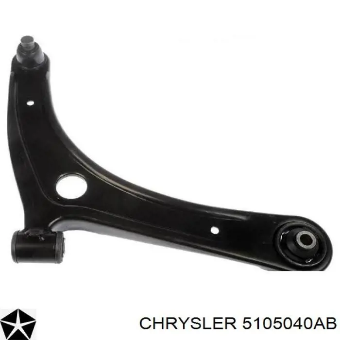 Comprar 5105040AB Chrysler Brazo inferior derecho de la suspensión delantera