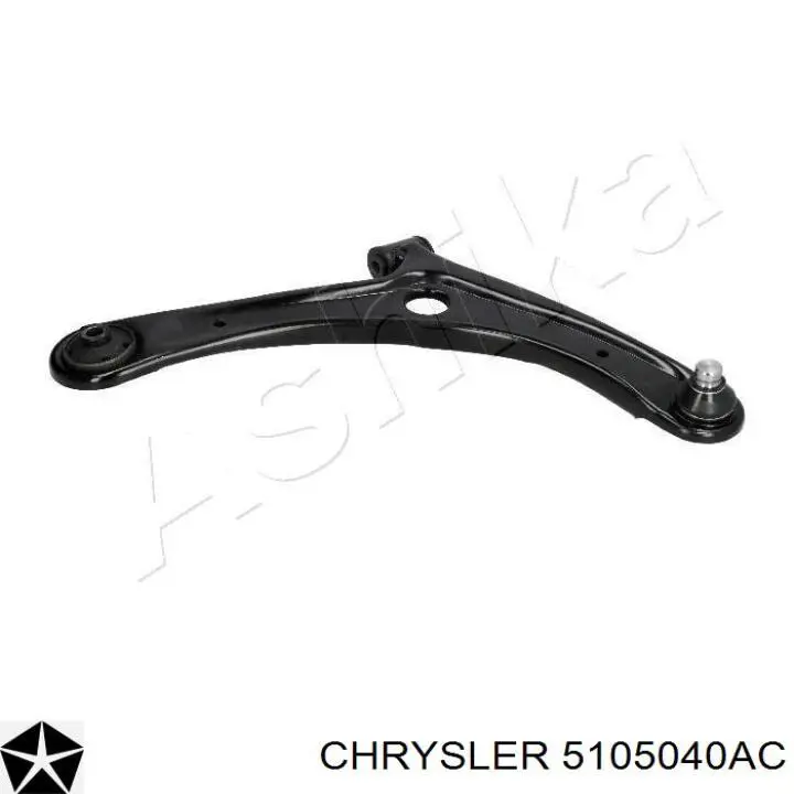 5105040AC Chrysler barra oscilante, suspensión de ruedas delantera, inferior derecha