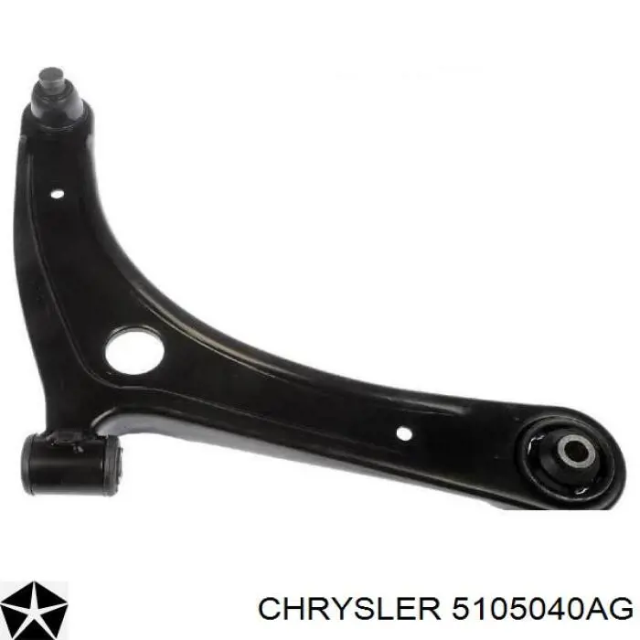 Brazo inferior derecho de la suspensión delantera Chrysler 5105040AG precio, desde 76,96 EUR