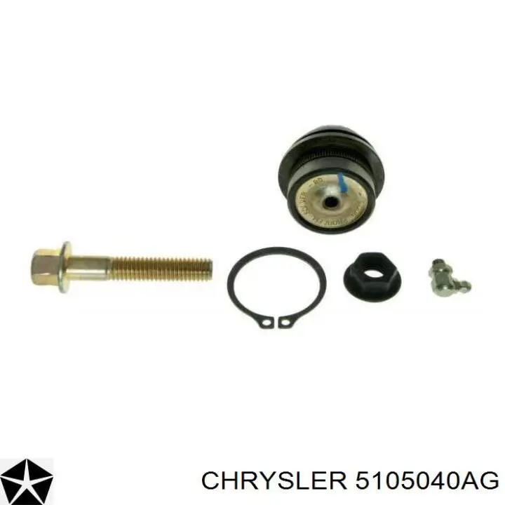 5105040AG Chrysler barra oscilante, suspensión de ruedas delantera, inferior derecha