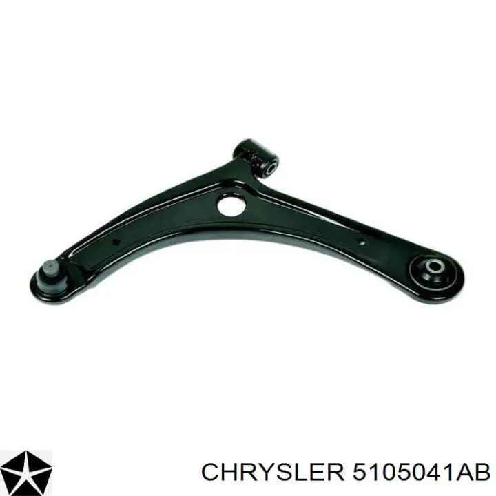 Brazo inferior izquierdo de la suspensión delantera Chrysler 5105041AB precio, desde 67,88 EUR