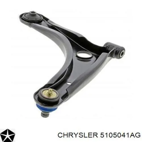 Brazo inferior izquierdo de la suspensión delantera Chrysler 5105041AG precio, desde 81,31 EUR