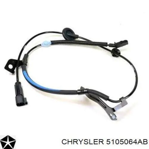 5105064AB Chrysler sensor abs trasero derecho