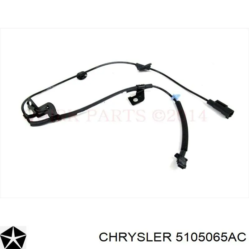 5105065AC Chrysler sensor abs trasero izquierdo